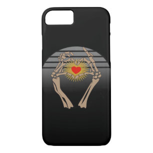 Skeleton Hands Making A Heart Classic iPhone 8/7 Case
