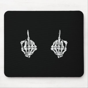 Skeleton Hands On S Funny Soky Halloween Costume Mouse Pad