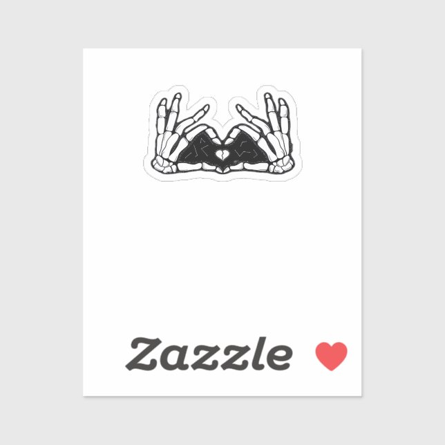 Skeleton Hands The Of A Heart  (Sheet)