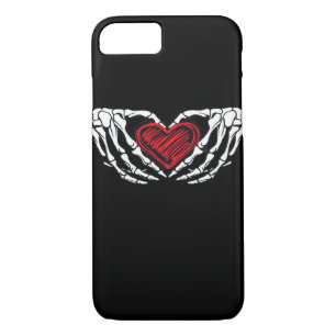 Skeleton Hands With Heart Classic iPhone 8/7 Case