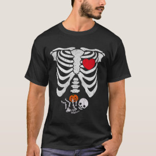 Skeleton Heart Halloween Costumes By T-Shirt