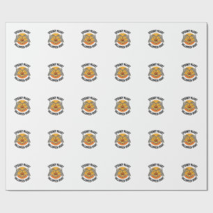 Skeleton Heart Halloween Vintage Hands Design_1 Wrapping Paper