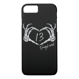 Skeleton Heart Hand Minimal Classic Design iPhone 8/7 Case