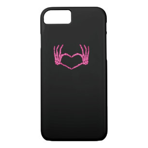 Skeleton Heart Hands Classic iPhone 8/7 Case