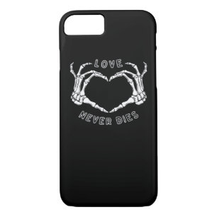 Skeleton Heart Hands Funny & Classic iPhone 8/7 Case