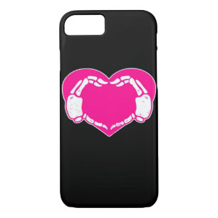 Skeleton Heart Hands Gothic Classic Look iPhone 8/7 Case