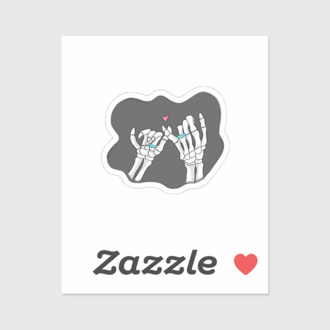 Skeleton Heart Hands  Promise (Sheet)