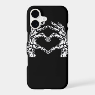 Skeleton Heart Hands Sign Halloween Costume Basic
