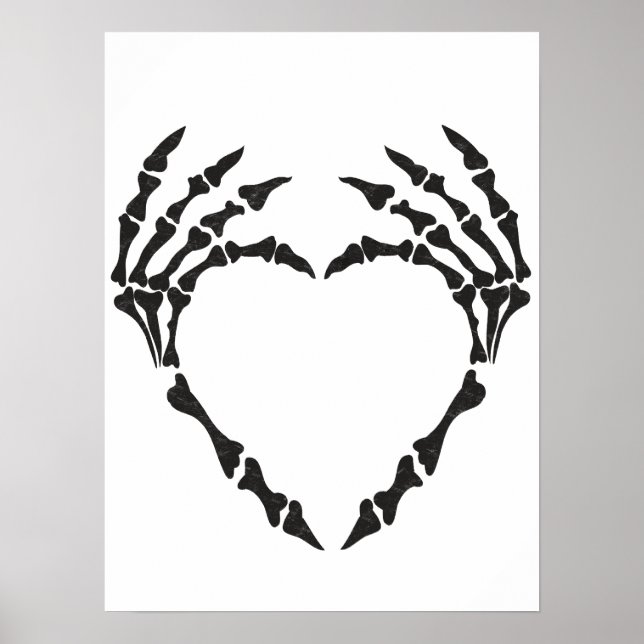 Skeleton Heart Poster (Front)