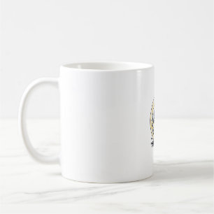 Skeleton Holding Cat Skull Kitty Cute Goth Hallowe Coffee Mug