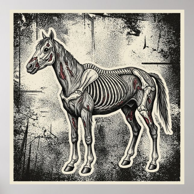 Skeleton Horse Poster (Front)