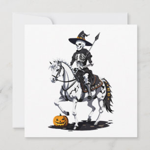 Skeleton Horse Rider - Halloween Skeleton