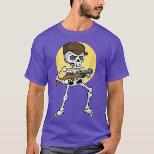 Skeleton Hunter Lazy Halloween Costume Funny Hunti T-Shirt