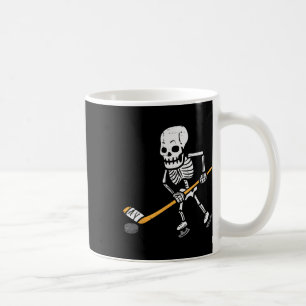 Skeleton Ice Hockey Halloween Costume Spor Men Boy Coffee Mug