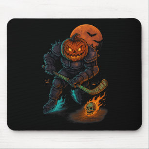 Skeleton Ice Hockey Halloween Sport Costume Men Bo Mouse Pad