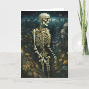 Skeleton in a Night Garden All Occasions  Card