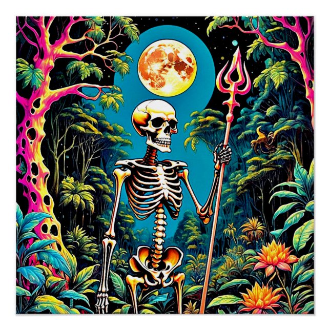 Skeleton in Foliage 5 Poster (Front)