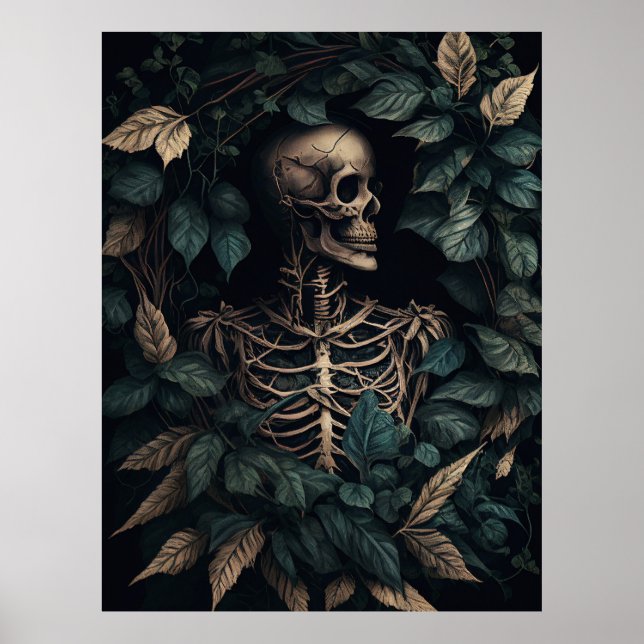 Skeleton in Plants Poster (Front)