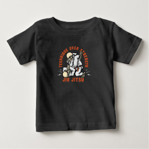 Skeleton Jiu Jitsu Baby T-Shirt