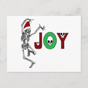 Skeleton Joy Postcard