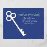 Skeleton Key Moving Announcements<br><div class="desc">Announce your change of address with these classic and modern moving announcements featuring a beautiful vector illustration of a vintage skeleton key.</div>