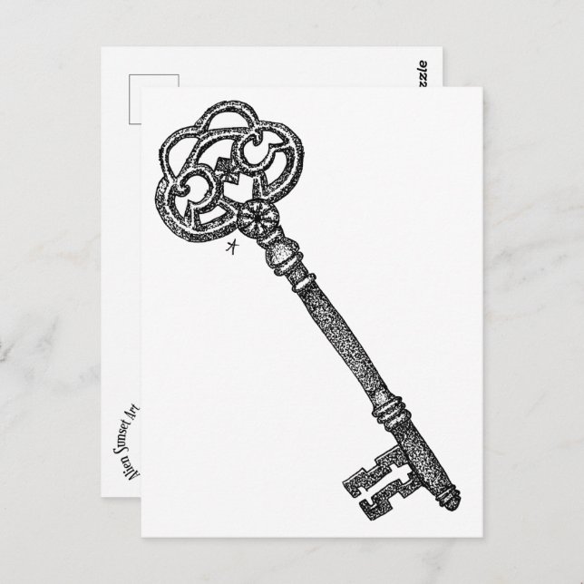 Skeleton Key Postcard (Front/Back)