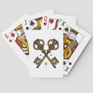 Skeleton Keys Playing Cards