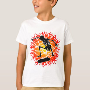 skeleton kickflip T-Shirt