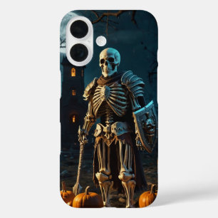 Skeleton Knight iPhone 16 Case