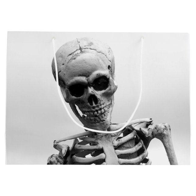 Skeleton Large Gift Bag (Back)