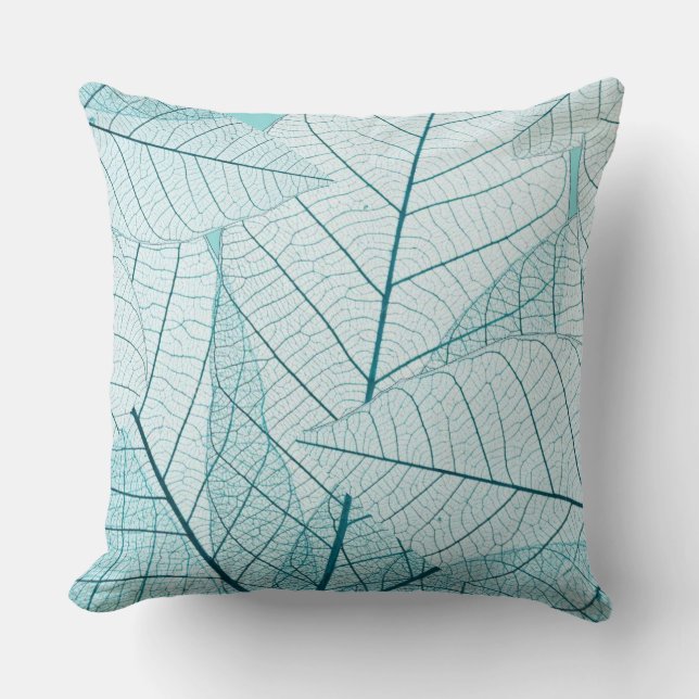 skeleton leaves cushion (Front)