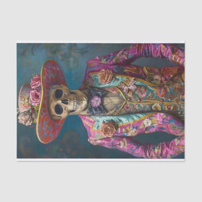 Skeleton Life2 Tissue Paper (Front)