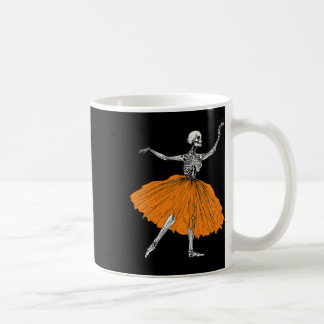 Skeleton Llerina Dance Tutu Spooky Llet Dancer Hal Coffee Mug