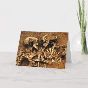 Skeleton Love Card