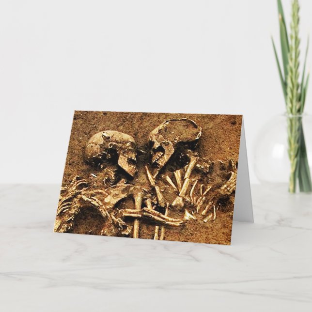 Skeleton Love Card (Front)