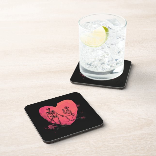 Skeleton Love Coaster (Right Side)