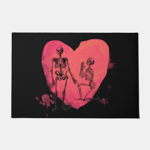 Skeleton Love Doormat
