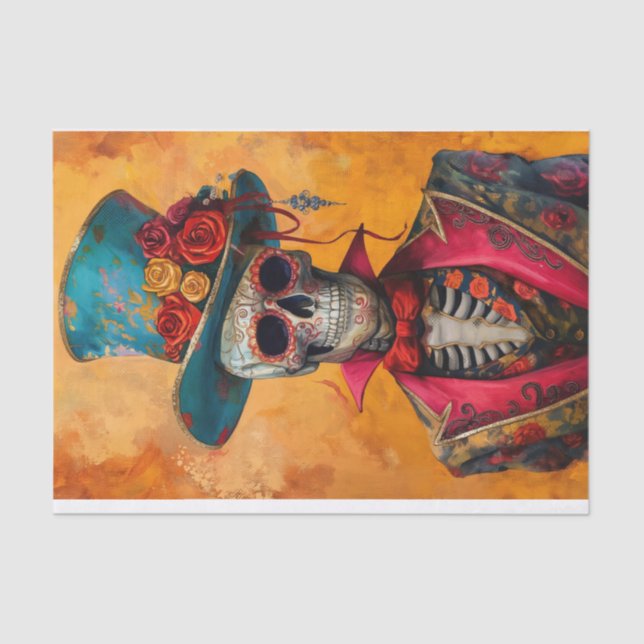 Skeleton Lyfe1 Tissue Paper (Front)