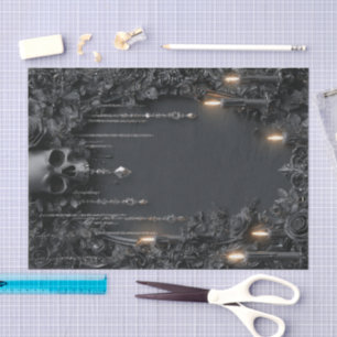 Skeleton Lyfe2 Tissue Paper