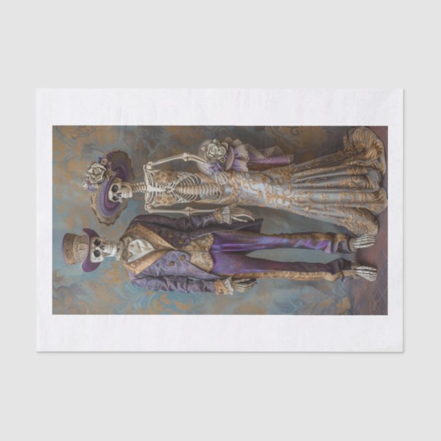 Skeleton Lyfe32 Tissue Paper (Front)