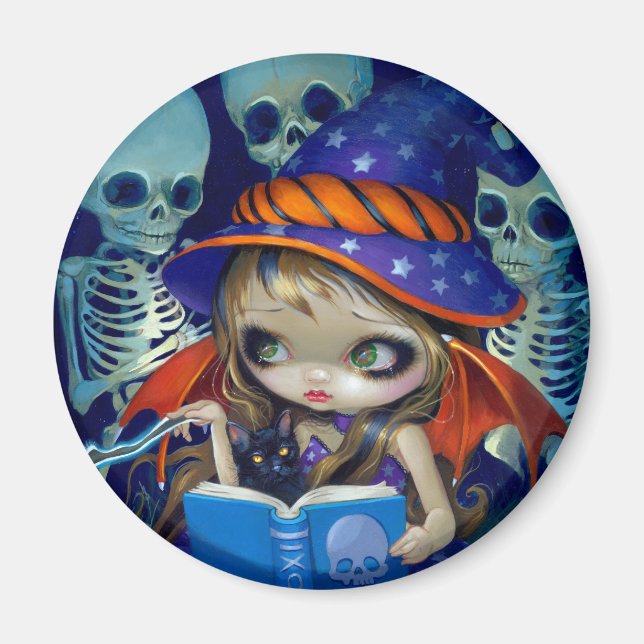 "Skeleton Magic" Magnet (Front)