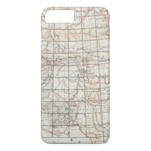 Skeleton Map iPhone 8 Plus/7 Plus Case