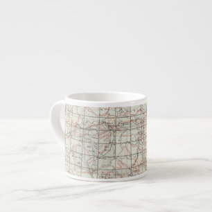 Skeleton Map Espresso Cup