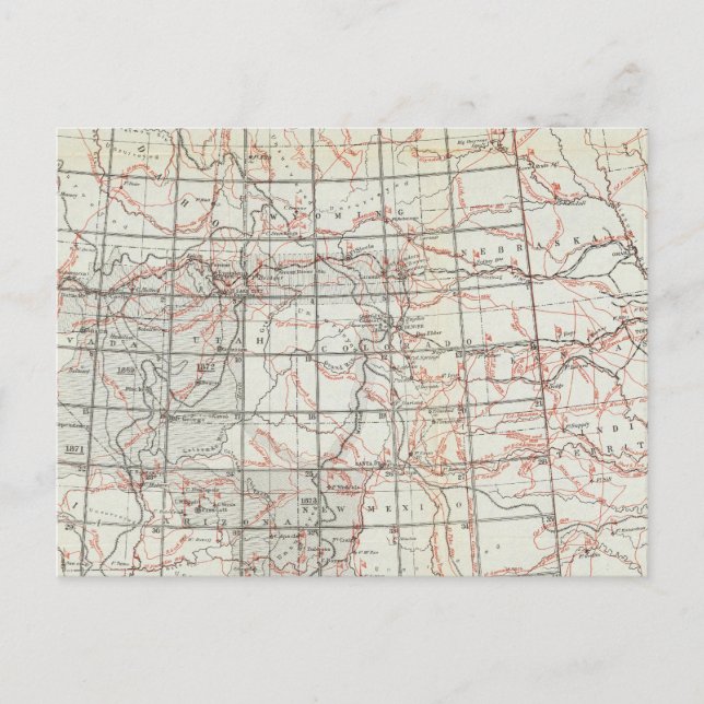 Skeleton Map Postcard (Front)