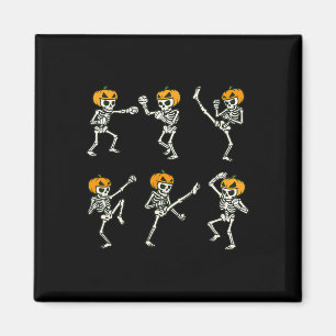 Skeleton Muay Thai Halloween Kickboxing Mma Muay T Magnet