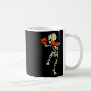 Skeleton Muay Thai Kick Boxing Mma Funny Karate Ha Coffee Mug