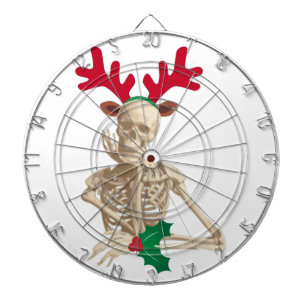 skeleton nightmare christmas dartboard