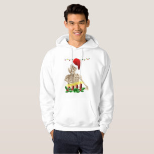 skeleton nightmare christmas mens hoody sweatshirt