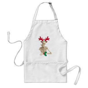 skeleton nightmare christmas standard apron