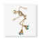 Skeleton on Roller Skates